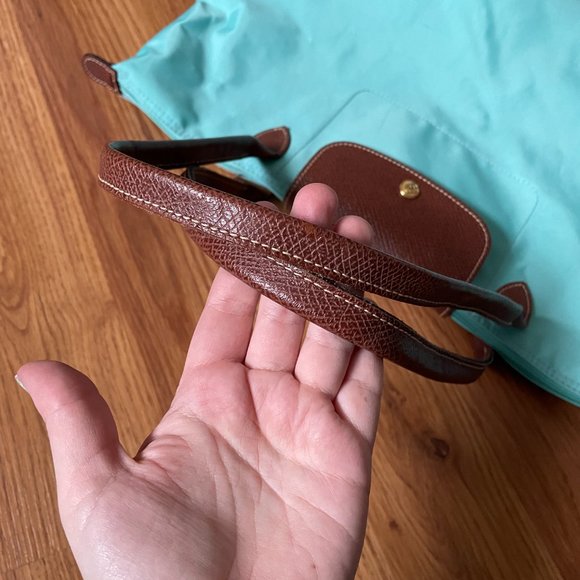 Longchamp Le Pliage Tote Mint/ Seafoam Green - Picture 6 of 16